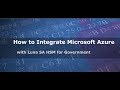 How to Integrate Microsoft Azure with SafeNet AT Luna SA for Government HSM