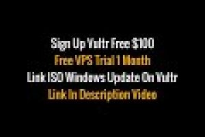 Vultr Free Trial 2021. How To Install Windows 10 On Vultr  | Free VPS Trial 1 Month |