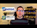 Deploy pfSense VMware vSphere as a virtual machine step-by-step
