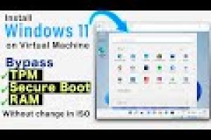 Windows 11 on Virtual Machine without minimum requirements [Hindi]