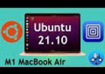 Ubuntu 21.10 Running great on M1 Macbook. UTM Virtual Machine.