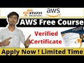 AWS Free Course | AWS Free Certificate | AWS Full Course With Certificate