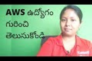 What is AWS Job role and Responsibilities (Telugu)