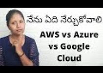 AWS vs Azure vs Google | Cloud Computing Careers | Cloud Computing in Telugu | Pashams