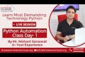 Python Automation Tutorial | Python Automation Live Training Day- 1 | KR Network Cloud