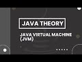 Java Theory -  Java Virtual Machine ( JVM )