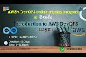 Demo Day#1 | AWS DevOPs Training 12-Oct-2022 batch | Cloud Computing In Telugu | +91 9381136450