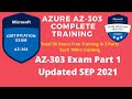 AZ-303 Microsoft Azure Solutions Architect Full Course Part 1 of 3 | az 303