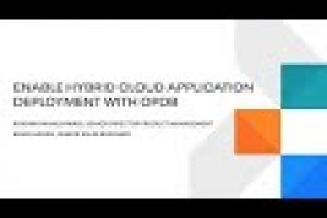 Enable Hybrid Cloud Application Deployment with OpDB