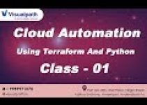Cloud Automation Using Terraform And Python  class – 01  ( 21st Oct 2021 )By Visualpath