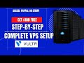 How To Buy VPS Server with Vultr | FREE 0 For 30 Days